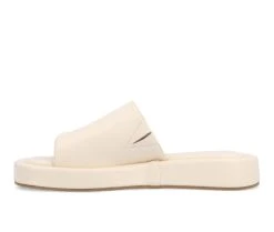 Women's Journee Collection Denrie Flatform Sandals Off White -GC shoes Shop 3 415