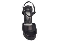 Women's Halston Harbour Platform Dress Sandals Black -GC shoes Shop 3 417