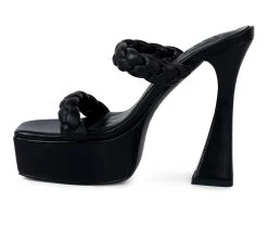 Women's Rag & Co Pin Dress Sandals Black -GC shoes Shop 3 429