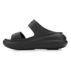 Women's Crocs Classic Crush Platform Sandals Black 9 Women's Crocs Classic Crush Platform Sandals Black -GC shoes Shop 3 456