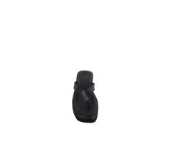 Women's Halston Soula Flip-Flops Black 9 Women's Halston Soula Flip-Flops Black -GC shoes Shop 3 457