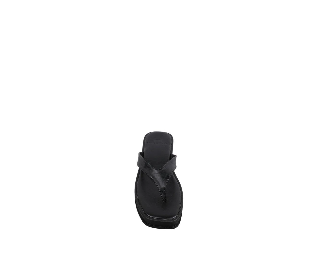 Women's Halston Soula Flip-Flops Black 4 Women's Halston Soula Flip-Flops Black - Image 4
