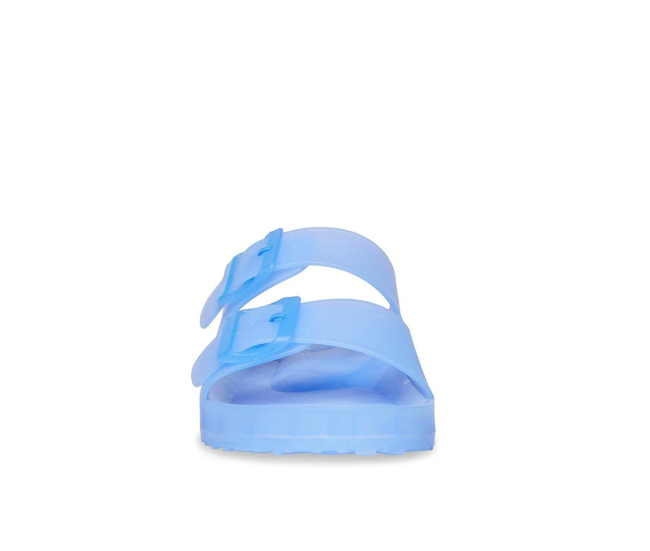 Women's Madden Girl Teddy-Jelly Footbed Sandals Periwinkle 4 Women's Madden Girl Teddy-Jelly Footbed Sandals Periwinkle - Image 4