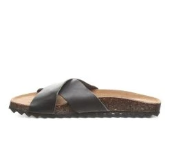 Women's Bearpaw Margarita Footbed Sandals Black -GC shoes Shop 3 52