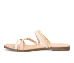 Women's Journee Collection Brinna Sandals Off White -GC shoes Shop 3 618