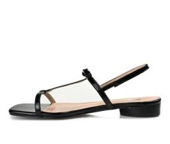 Women's Journee Collection Zaidda Flat Sandals Black 3 Women's Journee Collection Zaidda Flat Sandals Black -GC shoes Shop 3 625