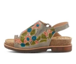 Women's L'Artiste Samya Footbed Sandals Grey Multi 3 Women's L'Artiste Samya Footbed Sandals Grey Multi -GC shoes Shop 3 640
