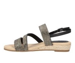 Women's Easy Street Radical Sandals Black -GC shoes Shop 3 643