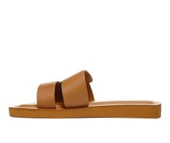 Women's Franco Sarto Capri Slide Sandals Cuoio -GC shoes Shop 3 649