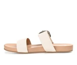 Women's Journee Collection Crysta Footbed Sandals Off White -GC shoes Shop 3 66