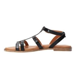 Women's Bella Vita Ira-Italy Sandals Black Croco Lea 3 Women's Bella Vita Ira-Italy Sandals Black Croco Lea -GC shoes Shop 3 719