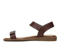 Women's Franco Sarto Geranio Sandals Dark Brown -GC shoes Shop 3 723