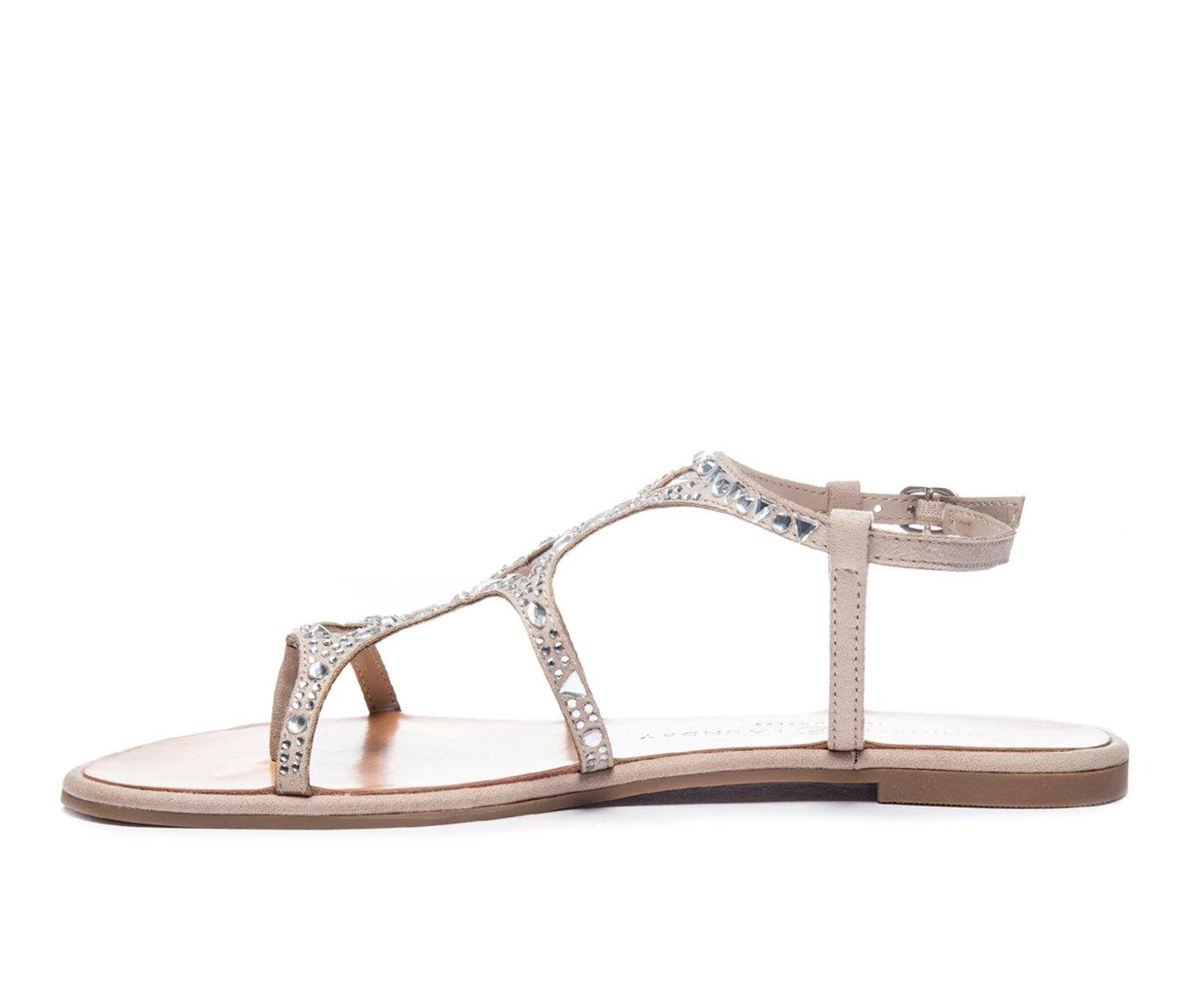 Women's Chinese Laundry Gianna Sandals Beige 4 Women's Chinese Laundry Gianna Sandals Beige - Image 4