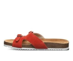Women's Bearpaw Jaycee Footbed Sandals Red 9 Women's Bearpaw Jaycee Footbed Sandals Red -GC shoes Shop 3 73