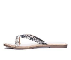 Women's Chinese Laundry Selfie Slide Sandals Black/White 3 Women's Chinese Laundry Selfie Slide Sandals Black/White -GC shoes Shop 3 731