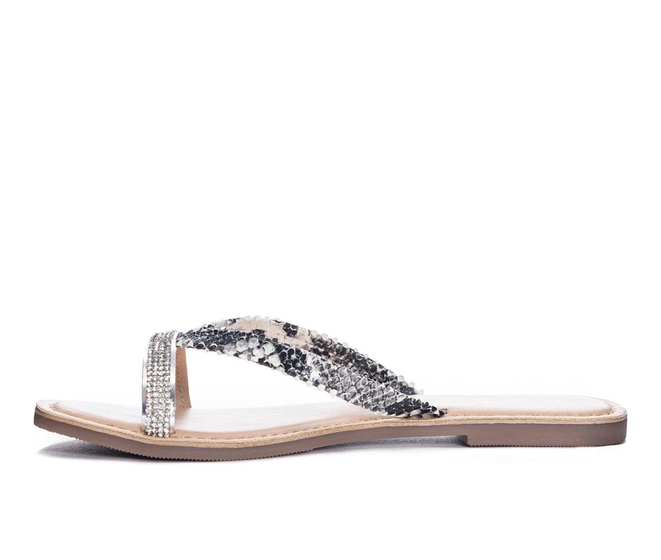 Women's Chinese Laundry Selfie Slide Sandals Women's Chinese Laundry Selfie Slide Sandals Black/White -GC shoes Shop 3 731