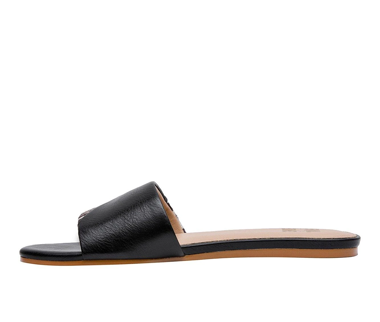 Women's Jane And The Shoe Vivian Slide Sandals Women's Jane And The Shoe Vivian Slide Sandals Leopard -GC shoes Shop 3 740