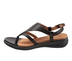 Women's Softwalk Temara Sandals Black -GC shoes Shop 3 743
