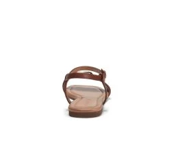 Women's Aerosoles Yoyo Sandals Tan Leather -GC shoes Shop 3 749