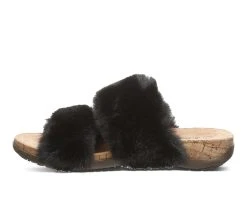 Women's Bearpaw Analia Footbed Sandals Black -GC shoes Shop 3 76