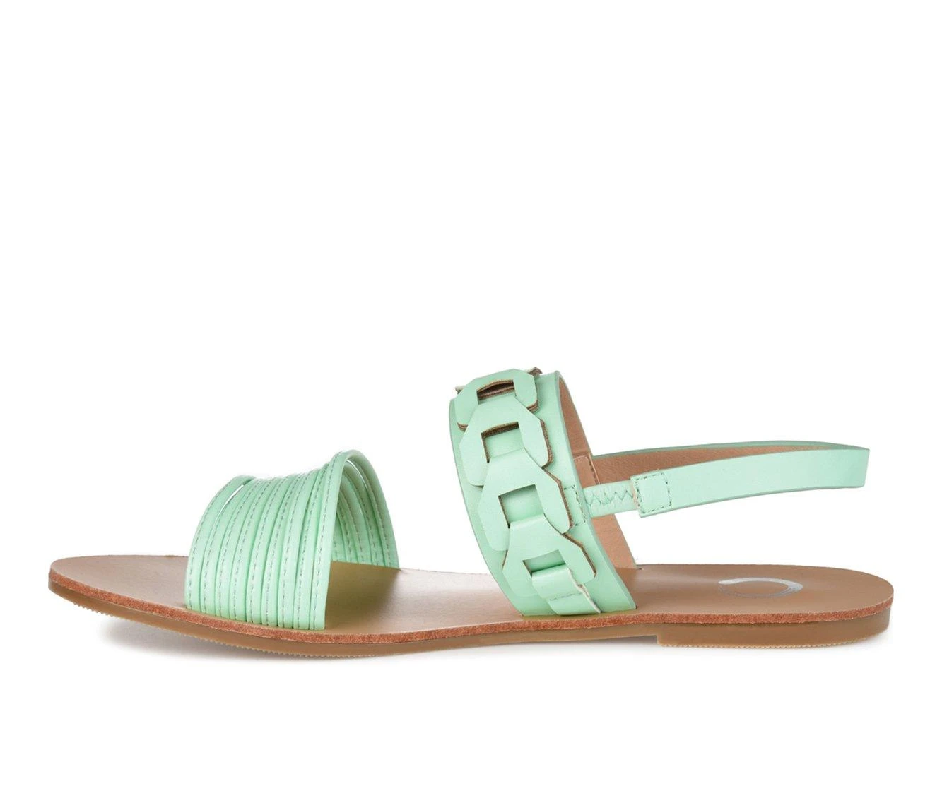 Women's Journee Collection Marisa Flat Sandals Women's Journee Collection Marisa Flat Sandals Mint -GC shoes Shop 3 776