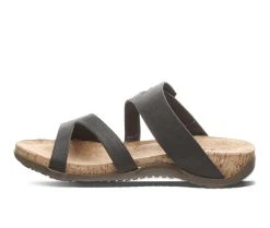 Women's Bearpaw Teresa Footbed Sandals Black 9 Women's Bearpaw Teresa Footbed Sandals Black -GC shoes Shop 3 79