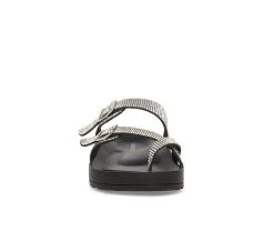 Women's Madden Girl Twila - Rhinestone Footbed Sandals Black Multi 9 Women's Madden Girl Twila - Rhinestone Footbed Sandals Black Multi -GC shoes Shop 3 81