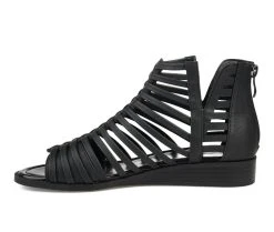 Women's Journee Collection Delilah Sandals Black -GC shoes Shop 3 826