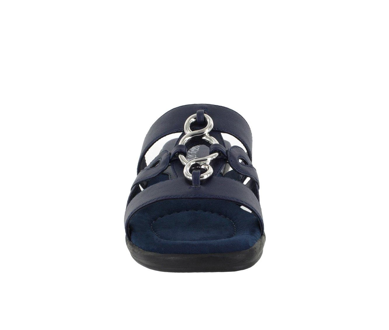 Women's Easy Street Torrid Sandals Navy 4 Women's Easy Street Torrid Sandals Navy - Image 4