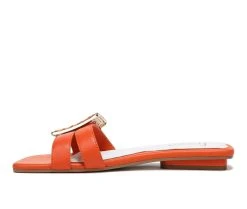 Women's Franco Sarto Nalani Sandals Orange 3 Women's Franco Sarto Nalani Sandals Orange -GC shoes Shop 3 863