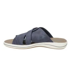 Women's Easy Street Flint Sandals Navy -GC shoes Shop 3 869