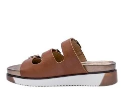 Women's Jane And The Shoe Nola Platform Sandals Brown -GC shoes Shop 3 88