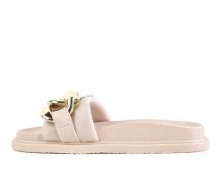 Women's London Rag Nana Sandals Beige -GC shoes Shop 3 881