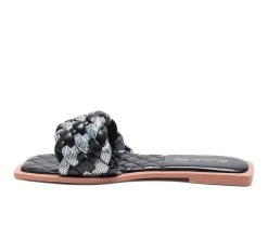 Women's London Rag Allium Sandals Black -GC shoes Shop 3 887