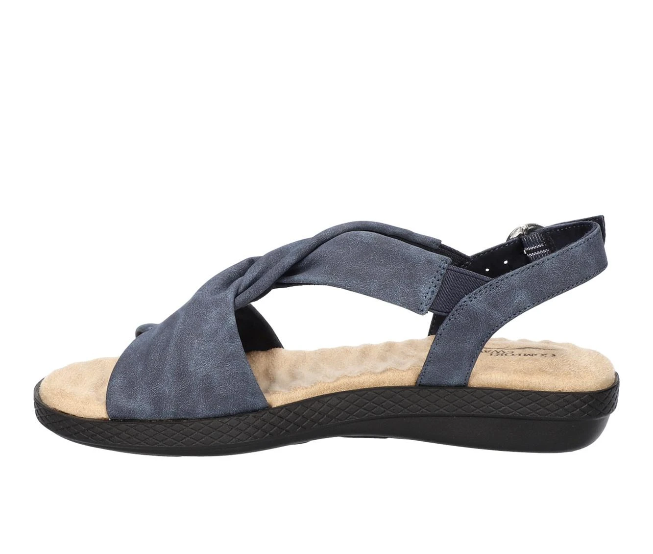 Women's Easy Street Draper Sandals Navy 4 Women's Easy Street Draper Sandals Navy - Image 4