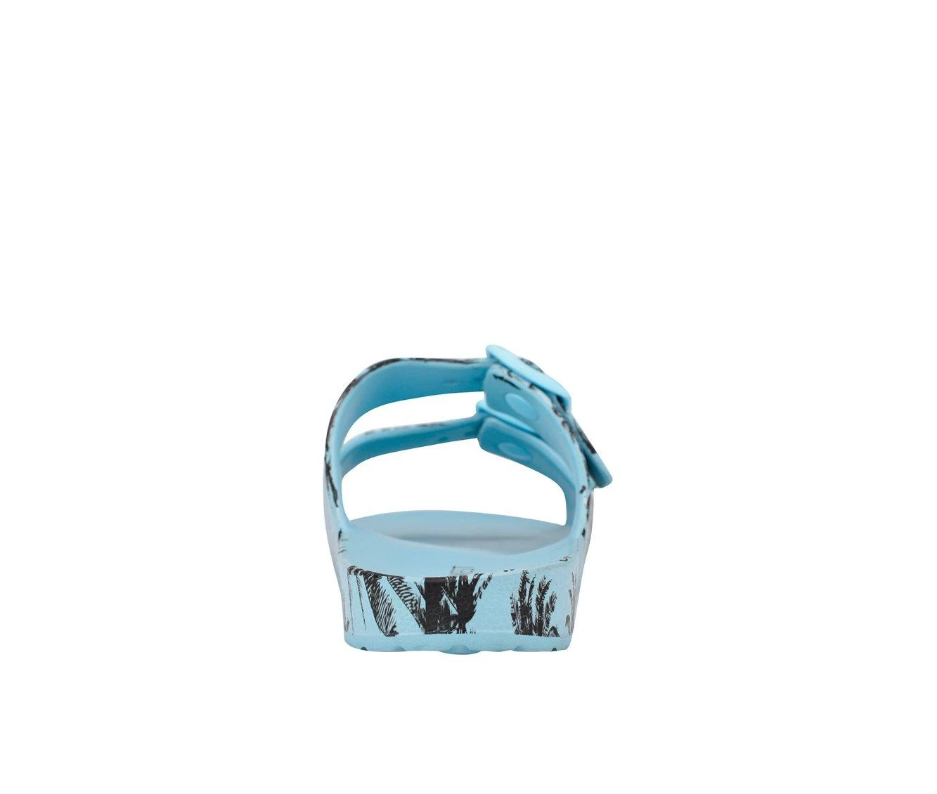 Women's Nine West Splash Footbed Sandals Palm Tree Print 4 Women's Nine West Splash Footbed Sandals Palm Tree Print - Image 4