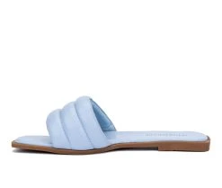 Women's Olivia Miller Indigo Sandals Blue 3 Women's Olivia Miller Indigo Sandals Blue -GC shoes Shop 3 928