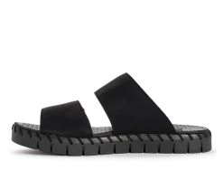 Women's MUK LUKS Flexi Central Park Sandals Black 9 Women's MUK LUKS Flexi Central Park Sandals Black -GC shoes Shop 3 947