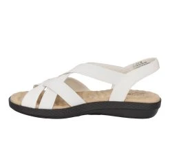 Women's Easy Street Janice Sandals White 9 Women's Easy Street Janice Sandals White -GC shoes Shop 3 952