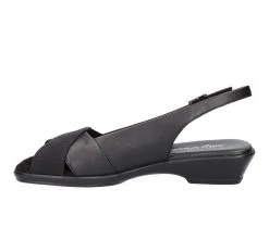 Women's Easy Street Drew Slingback Sandals Black 9 Women's Easy Street Drew Slingback Sandals Black -GC shoes Shop 3 953