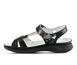 Women's SPRING STEP Hermosa Sandals Black Multi 9 Women's SPRING STEP Hermosa Sandals Black Multi -GC shoes Shop 3 954