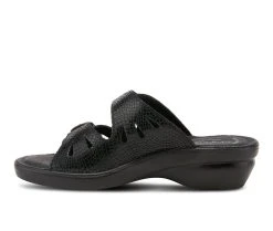 Women's Flexus Becca-Snake Sandals Black Suede 9 Women's Flexus Becca-Snake Sandals Black Suede -GC shoes Shop 3 961