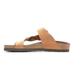 Women's White Mountain Crawford Footbed Sandals Whiskey -GC shoes Shop 3 97