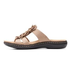 Women's Clarks Laurieann Judi Sandals Sand -GC shoes Shop 3 977