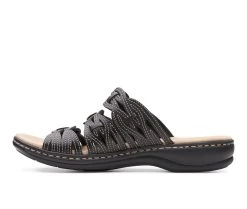 Women's Clarks Leisa Faye Sandals Black 3 Women's Clarks Leisa Faye Sandals Black -GC shoes Shop 3 979