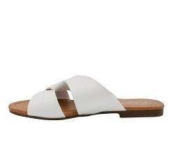 Women's Sugar Olena Sandals White -GC shoes Shop 3 980