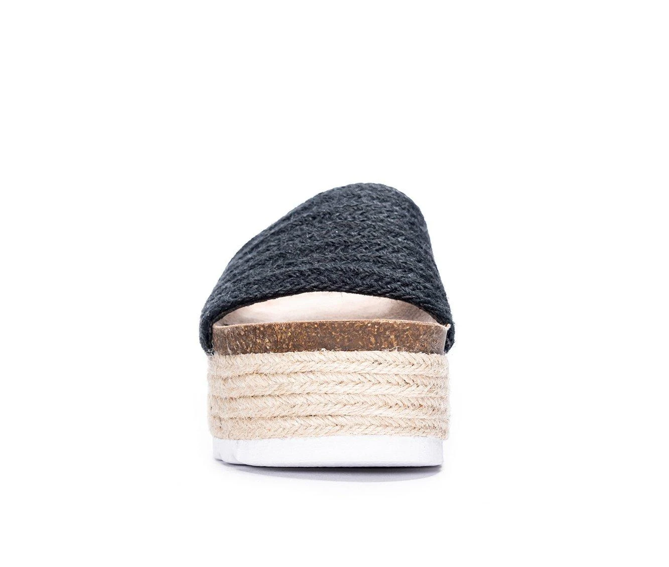 Women's Dirty Laundry Palm Desert Jute Platform Sandals Black 5 Women's Dirty Laundry Palm Desert Jute Platform Sandals Black - Image 5