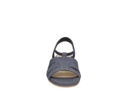 Women's Easy Street Yesenia Slingback Sandals Navy Linen Prnt 10 Women's Easy Street Yesenia Slingback Sandals Navy Linen Prnt -GC shoes Shop 4 1106