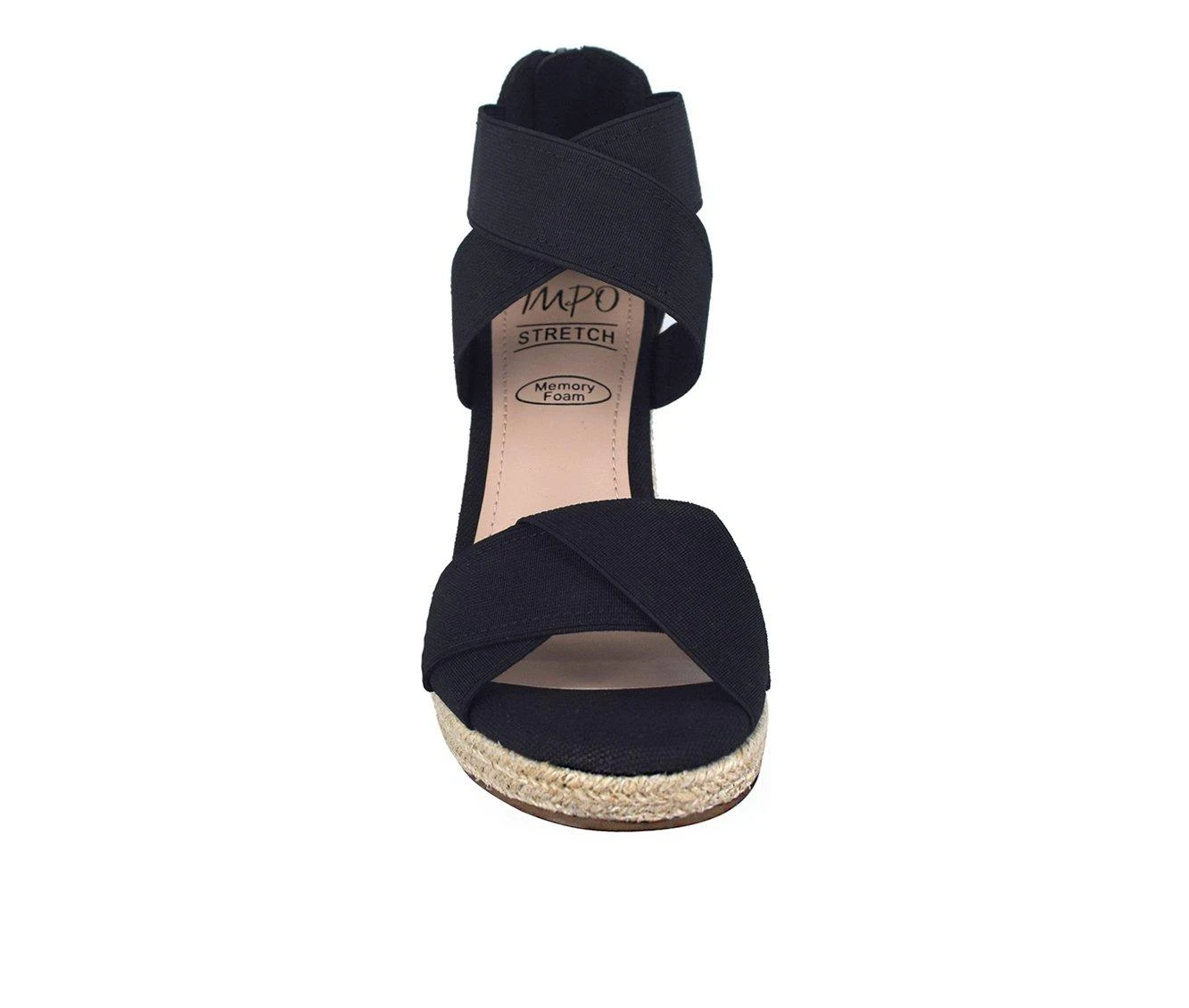 Women's Impo Trissa Wedge Sandals Black 5 Women's Impo Trissa Wedge Sandals Black - Image 5