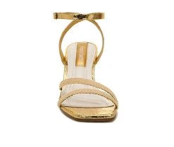 Women's Franco Sarto Franca 2 Wedge Dress Sandals Natural -GC shoes Shop 4 1145